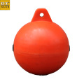 Customized plastic floating ball warning marker floater marine safety buoy